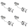 thumbnail image 1 of 4X Pinces à Partitions Trompette pour Trombone, 4 x Dossier de Musique de Marche, Argent, 1 of 7