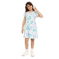 thumbnail image 6 of Minnie Mouse Girls' Print Dress with Short Sleeves, Sizes 4-12, 6 of 8