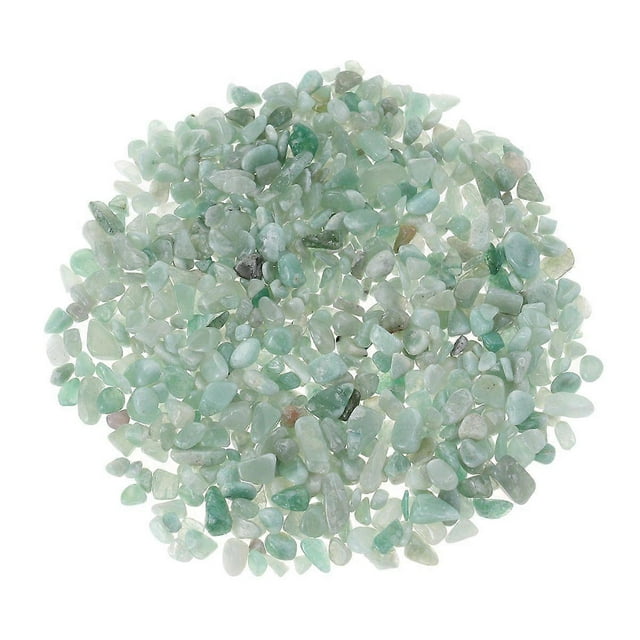 100g Polished Gravel Mixed Color Decorative River Stones for Aquarium (Aventurine)