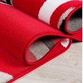 thumbnail image 3 of Ladole Rugs Calvin Red Black Abstract Polypropylene Small Mat Doormat, 2x3, 2' x 3'3", 3 of 4