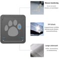 thumbnail image 2 of Puerta de la pantalla de la puerta de la mascota puerta corredera de perro con cerradura puerta de gato magnético cierre automático puerta de perrito pantalla Feliz Sencillez, 2 of 5