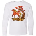 thumbnail image 3 of Inktastic 2026 Year of the Horse Happy New Year's Long Sleeve Youth T-Shirt, 3 of 5