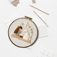 thumbnail image 4 of WHEANG Clearance Scene Embroidery Kit Set Of 4 Christmas Kits Embroidery Kit for Beginners Beginner Embroidery Kit for Adults Embroidery Kit Embroidery, 4 of 4