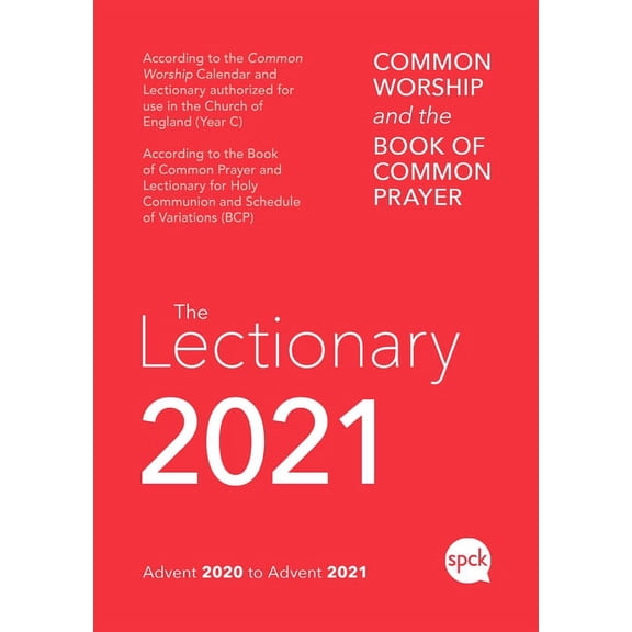 Common Worship Lectionary 2021, (Paperback)