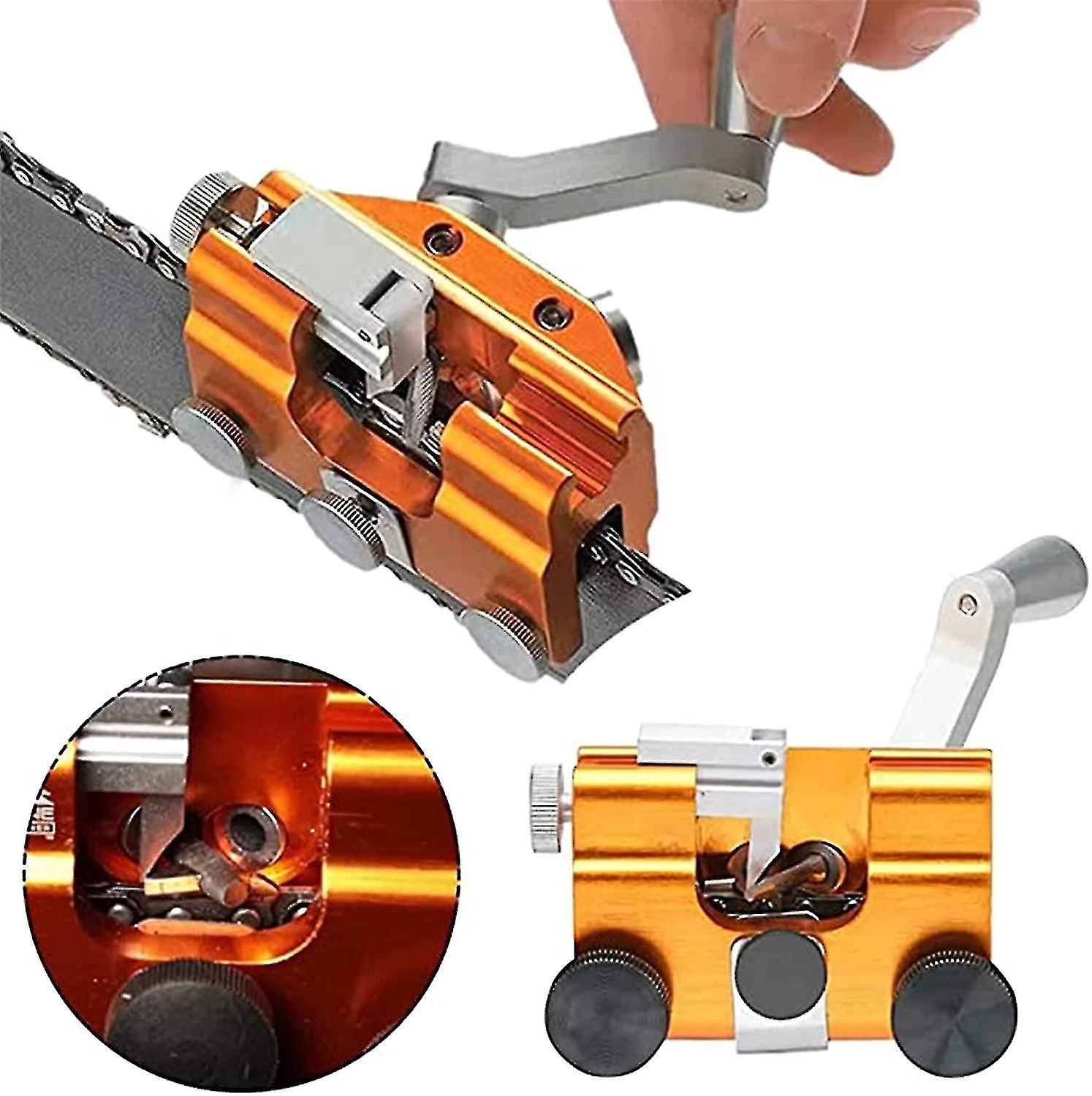 Chainsaw Chain Sharpening Jig, Timberline Chainsaw Sharpener Jig Tool