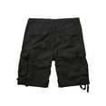 thumbnail image 3 of TRGPSG Men's Cargo Shorts with 6 Pockets Causal Camo Cotton Work Shorts(No Belt),Black 29, 3 of 6
