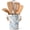 Blue and White- 2 Birds, variant on Utensil Holder for Kitchen Counter, Modern Farmhouse Rustic Cooking Utensil Holder and Crock, Exquisite Chinoiserie Floral Ceramic Utensil Organizer for Home Kitchen Decor- Blue and White Porcelain