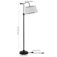 thumbnail image 4 of JONATHAN Y Jason 68.5" Metal Traditional Swing Arm LED Floor Lamp, Oil Rubbed Bronze, JYL3083A, 4 of 6