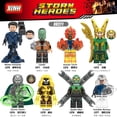 thumbnail image 4 of Marvel The Avengers Doctor Strange Scarlet Witch SpiderMan Lego Minifiguras Bloques De Construcción Figuras Juguetes, 4 of 4