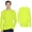 Safety Yellow 2 Pcs, variant on High Visibility Long Sleeve Workwear Tee, 100% Polyester Hi Vis Men's Zone Performance Long Sleeve T-Shirt (Safety Yellow 2 Pack, L)