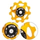 thumbnail image 4 of Desviador trasero 11T rueda jockey de bicicleta 4mm 5mm 6mm polea de rodamiento dorado, 4 of 4