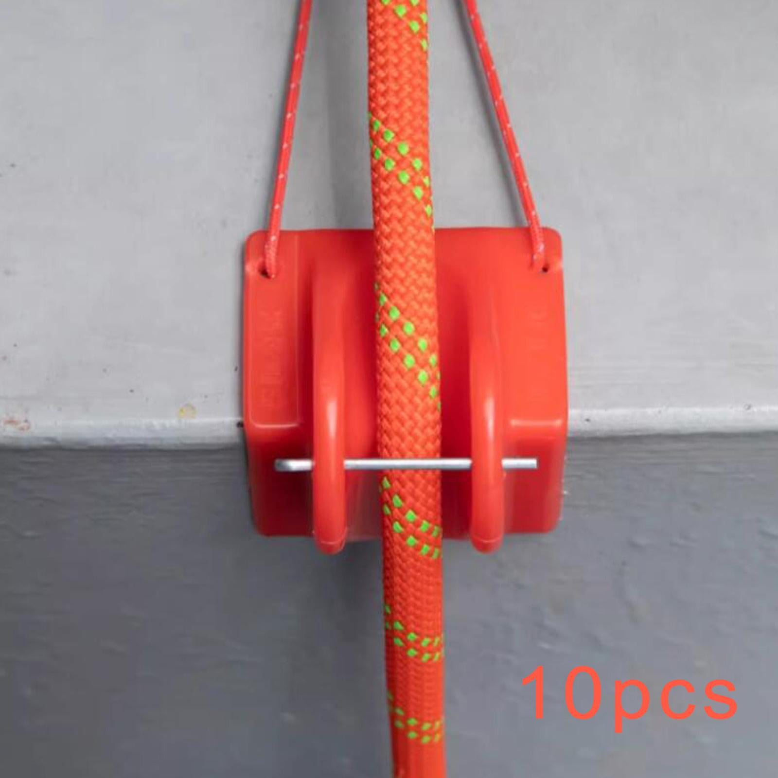 QccHieUs 10 Pieces Climbing Rope Edge Protector Rope Protector Portable Angle Guard Ropes