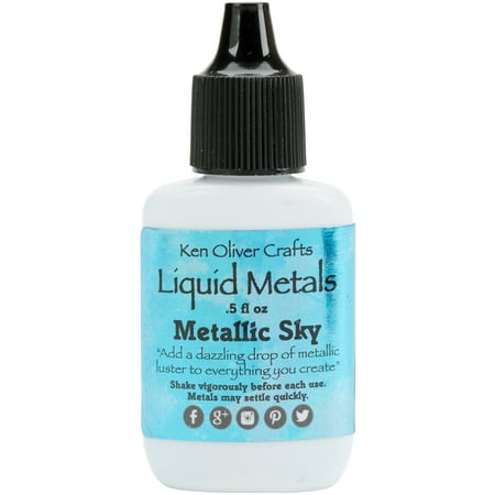 Ken Oliver Liquid Metals-Metallic Sky (Best Ever Craft Mat Ken Oliver)
