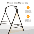 thumbnail image 5 of VINGLI Upgraded Metal Porch Swing Stand, Heavy Duty 660 LBS Weight Capacity for Outdoors, Antique Bronze, 5 of 8