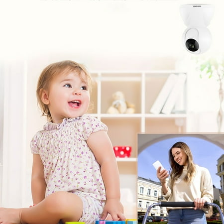 

TAGOLD 2MP Baby Monitor Dog Camera For Home Security W/ Smart Motion Tracking Phone App IR Night Vision 2-Way Audio