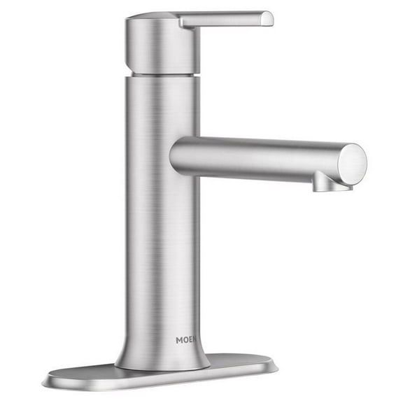 Moen Arlys Brushed Nickel Bathroom Faucet 4 in.