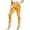 Gold, variant on Daznico High Waist Shiny Leggings for Stretchy Workout Pants Glossy Metallic Textured Yoga Tights with Gold Print Fashionable Casual Wear,Mardi Gras Clothing,S