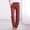 Wine Pants, variant on Qetyuw Causal Cotton Linen Pants for Women Lightweight Straight Leg Trousers with Pockets Drawstring Elastic Waist Palazzo Pants
