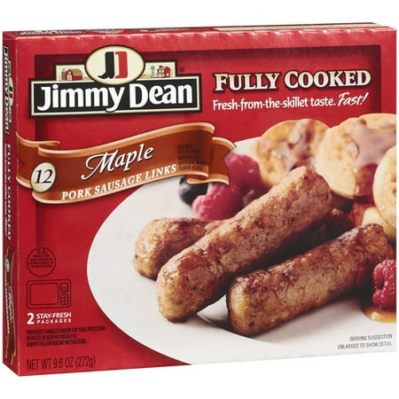 Jimmy Dean Maple Pork Sausage Links, 9.6 oz