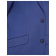 thumbnail image 2 of Men's Raphael Slim Fit Solid French Medium Blue Two Button 2 Piece Formal Suit, 2 of 5
