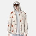 thumbnail image 2 of Fotbe Cute Squirrel Chaqueta con Protección Solar UPF 50+ para Hombre y Mujer, Camisa con Capucha y Bolsillos-Large, 2 of 7