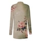 thumbnail image 4 of Cárdigan informal de manga larga para mujer, con estampado de manga larga, chaqueta tipo cárdigan, abrigo para mujer, 4 of 6