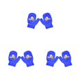thumbnail image 3 of Guardurnaity 1 par de manoplas para niños pequeños, cómodas, adorables, pequeñas cubiertas para los dedos que mantienen el calor con patrones de Type1 NO1, 3 of 6
