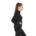 thumbnail image 3 of Women's Heavyweight Wool 1/4 Zip Top - 100% Merino Wool, 3 of 6