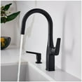 thumbnail image 6 of Blanco 442681 Rivana 1.5 GPM Single Hole Pull Down Bar Faucet - Satin Dark Steel, 6 of 7