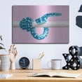 thumbnail image 6 of Luxe Metal Art 'Sneck 1' by Mark Ashkenazi, Metal Wall Art, 16"x12", 6 of 9