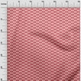 thumbnail image 3 of oneOone Velvet Dark Peach Fabric Geometric Craft Projects Decor Fabric Printed By The Yard 58 Inch Wide, 3 of 5