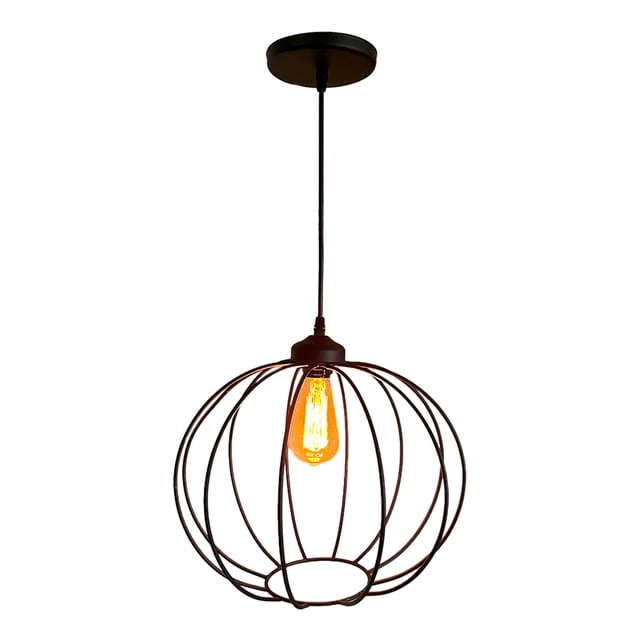 Lampara de Techo LUZ IDEAL Colgante Esfera Vintage