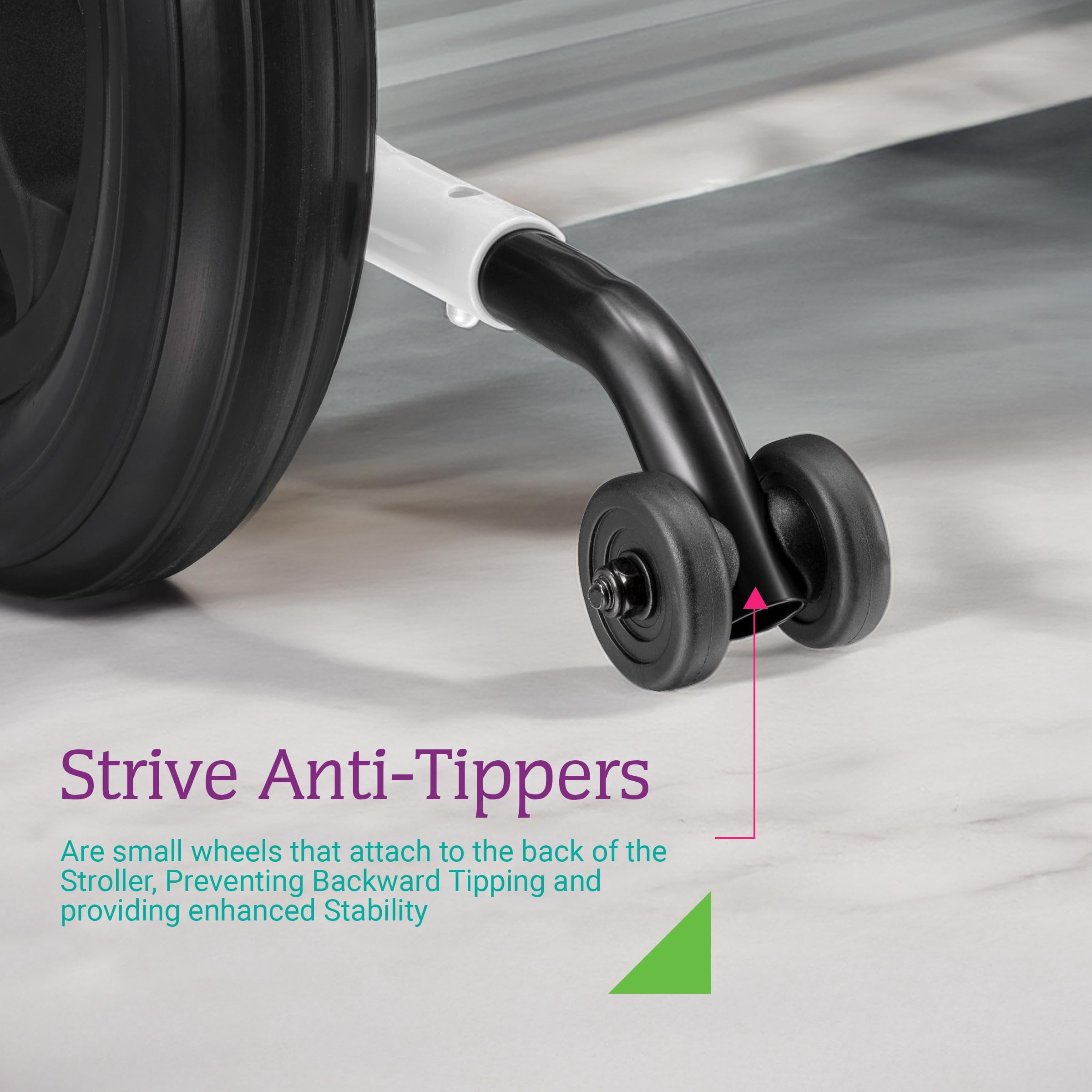 Ziggo ST8804 Anti Tippers for Stroller