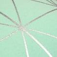 thumbnail image 2 of Ivory Park Foil Geo Mint & Silver Decorative Throw Cushion, 2 of 3