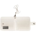 thumbnail image 4 of Cartera transparente para mujer, monedero plegable con cordón, estuche de identificación con monedero de gelatina, plateado, pequeño, cartera plegable MFZFUKR CZJJ-YX51, 4 of 6