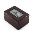 thumbnail image 1 of Modern 18 NOTE 5 X 3 Photo Frame Musical Jewelry Box - Because You Love Me, 1 of 2