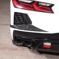 thumbnail image 2 of TINKI Rear Carbon Fiber Rear Air Intake Vent Trim Compatible with Chevrolet Corvette C8 Stingray 2020-2023, Rear Bumper Side Air Inlet Vent Decoration Sticker, 2 of 9