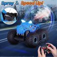 thumbnail image 3 of RC Car Dinosaur Monster Truck, 360 Rotating RC Monster Truck with Lights/Sounds/Spray, 2.4GHz 1:16 All Terrain RC Car Toy for Kids Boys Girls, 3 of 5