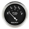 Auto Meter Old Tyme Black Fuel Level Gauge - 1718