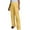 Yellow, variant on LLYwey Womens Summer Pants Women's Solid Color High-waist Loose Women's Wide Leg Pants Work Pants Long Pant Style H2232 Wine 3XL