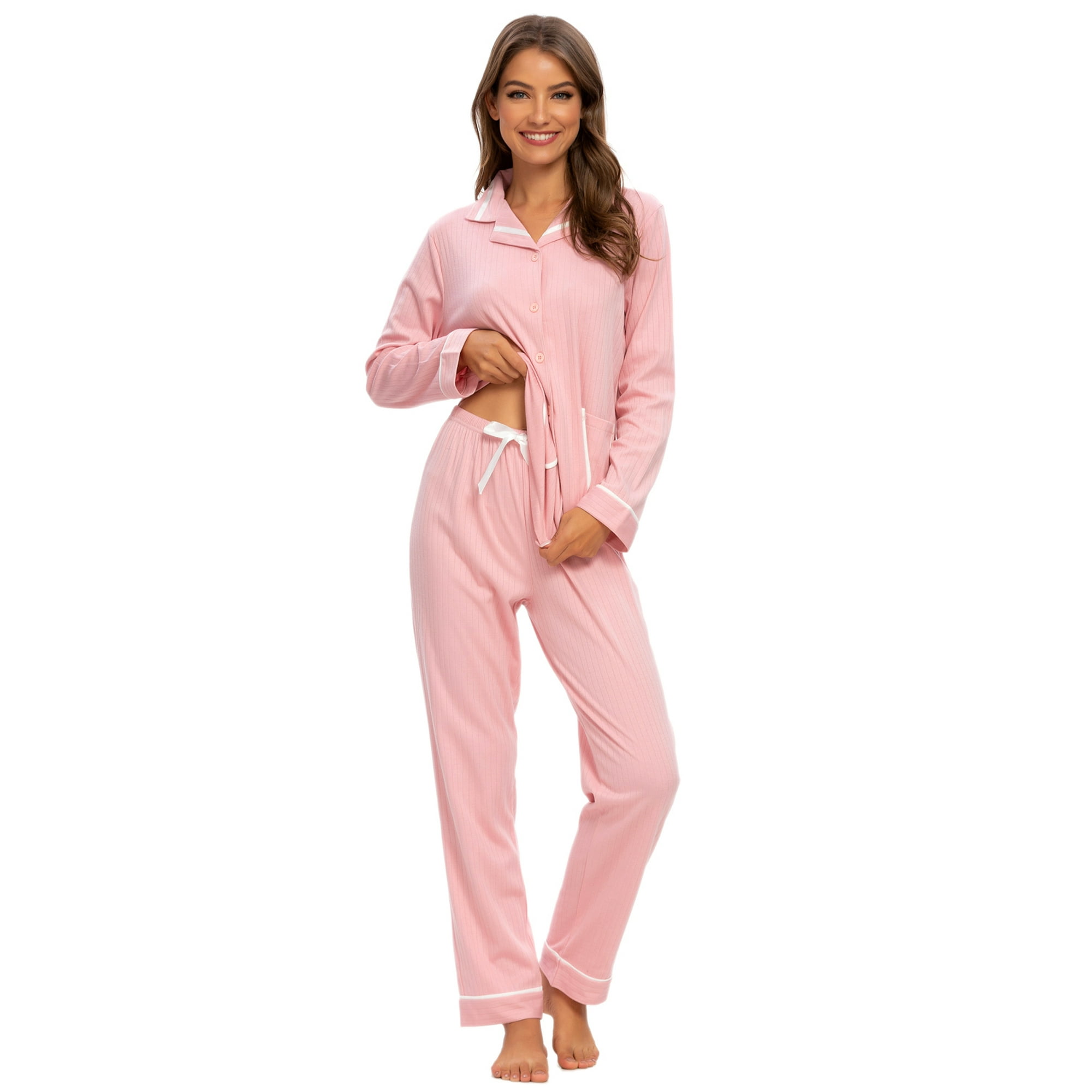 Pink pj set cheap