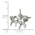 thumbnail image 3 of White Sterling Silver Charm Pendant Themed 21 mm 20, 3 of 3