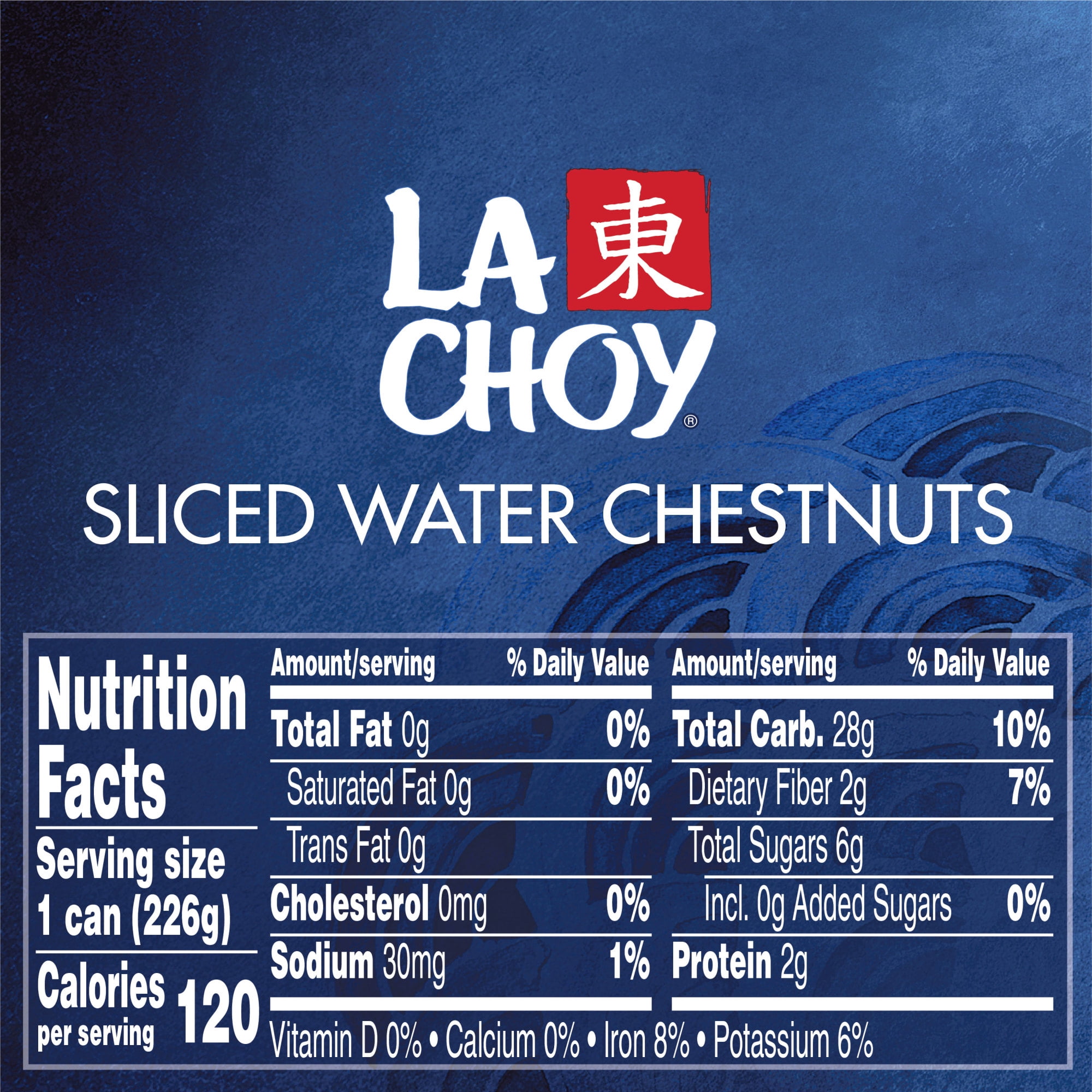 La Choy Sliced Water Chestnuts, 8 Ounce