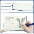 thumbnail image 4 of 4Pcs A6 Pocket Notebook, Small Hardcover Notebook with Pen Holder, 3.7”x5.7” Mini Journal Notebook, Notebook Lined Journal Notebook Notepads 160 Pages for Office, Home (Black), 4 of 8