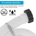 thumbnail image 3 of Intex 29060e Filter Pump System 1.5 X 56 Inch Plastic Pool Pump Replacement Hose (2-pack), 3 of 5