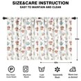 thumbnail image 2 of Blackout Kids Curtains,White Forest Fairy Pattern Childrens Insulated Curtains Set Of 2,Bedroom Essentials,Toddler Room Decor 42"x54", 2 of 5