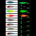 thumbnail image 6 of Aurgiarme 73mm/90mm Glow Baits Squid Jigs Lures Sea Fishing Tackle Floating Fishing Lures Night Fishing Lures, 6 of 9