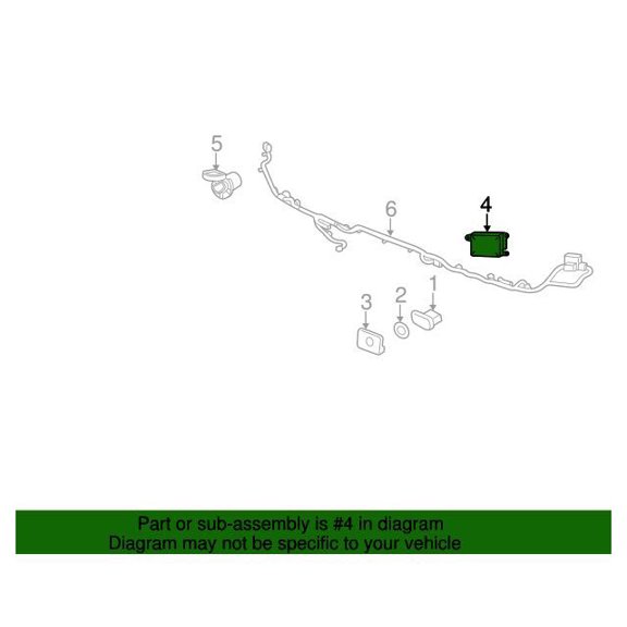 GM 22844403 Module Asm-Side Object Sensing Alert