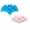 Blue,Pink, variant on Bat Silicone Ice Cube Tray, 7.3" Chocolate Candy Mold, Non-Stick Baking Pan for Cake Muffin Mini Soap Wax, Heat-Resistant Halloween Bakeware for Home Bar Party Treats, Red