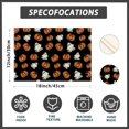 thumbnail image 5 of Black Spooky Ghost Pumpkin Halloween Placemats Set of 4 Table Mats for Party Home Kitchen Dining Table Decorations 12x18 Inch, 5 of 5